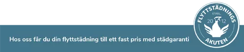 flyttstädningsakuten i ljungby slogan